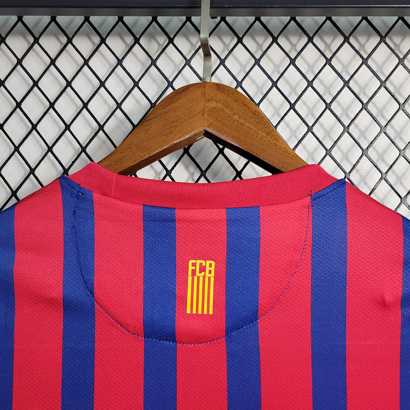 2011-12 Barcelona Home Long Sleeve