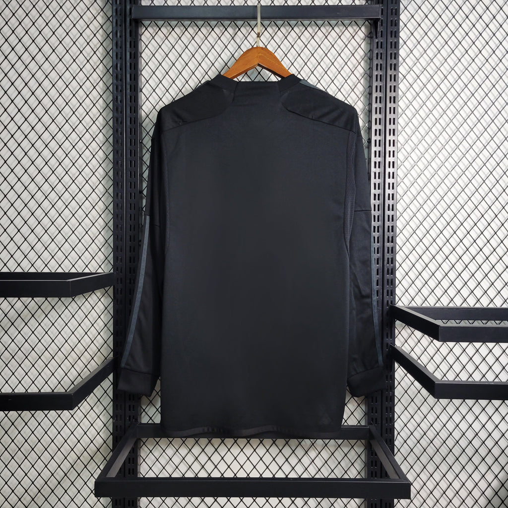 2023-24 Real Madrid Black Second away Long sleeve