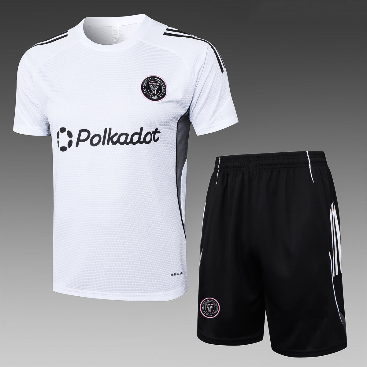 2025-26 Miami Short-sleeved shorts training suit