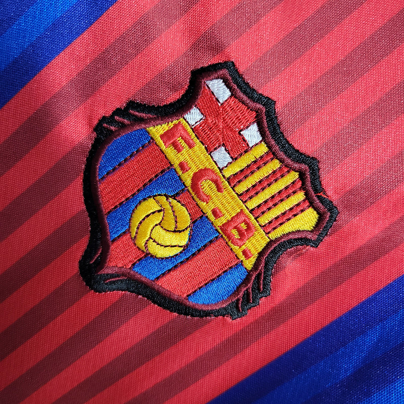 2008-09 Barcelona Home Long Sleeve