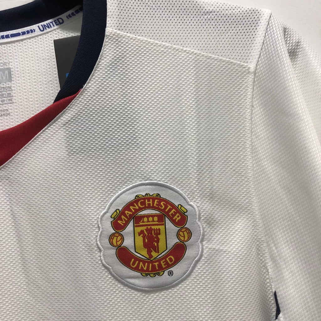 2008-09 Manchester United League Edition away White Retro