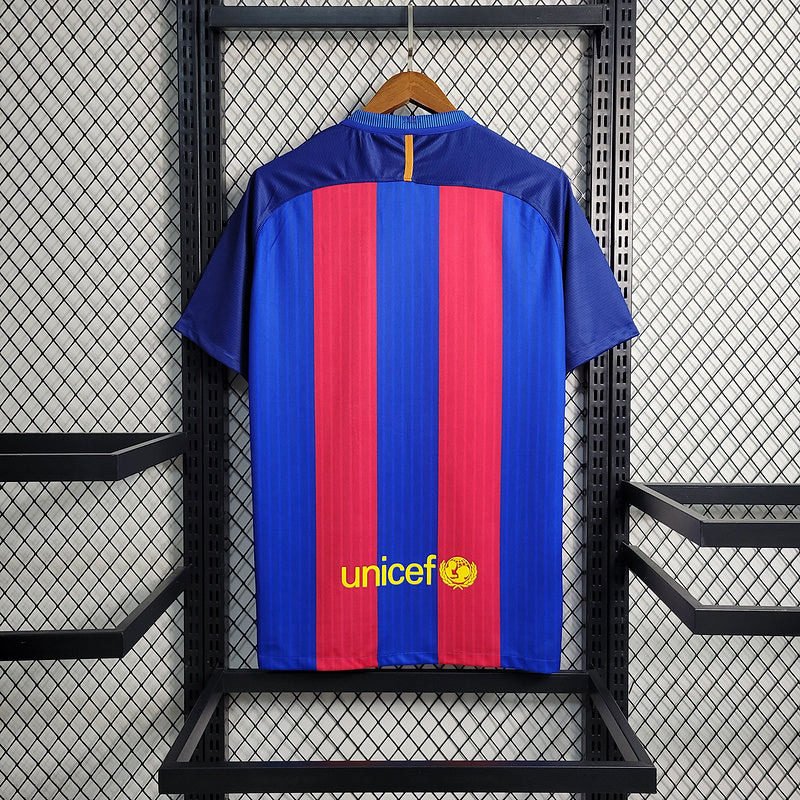 2016-17 Barcelona Home Retro