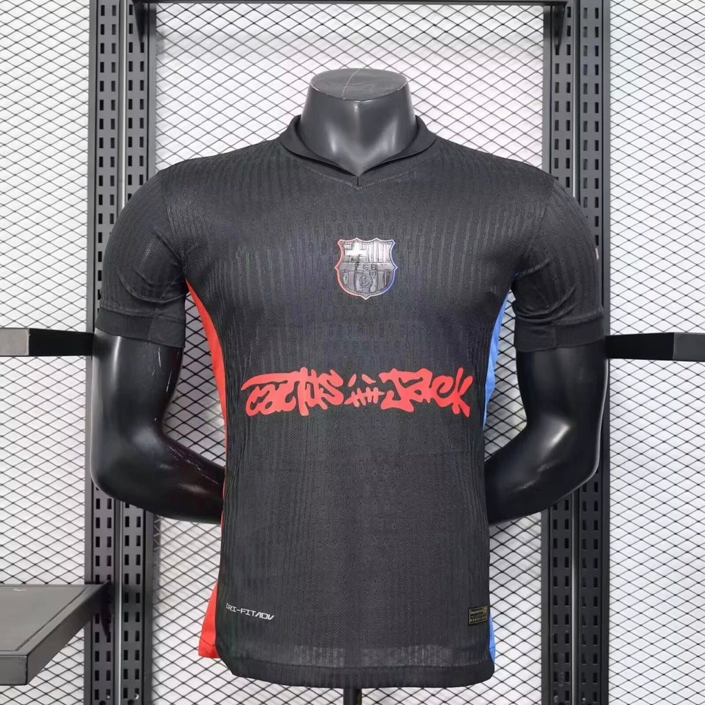 2025-26 Barcelona Travis Scott Away Player S-4XL