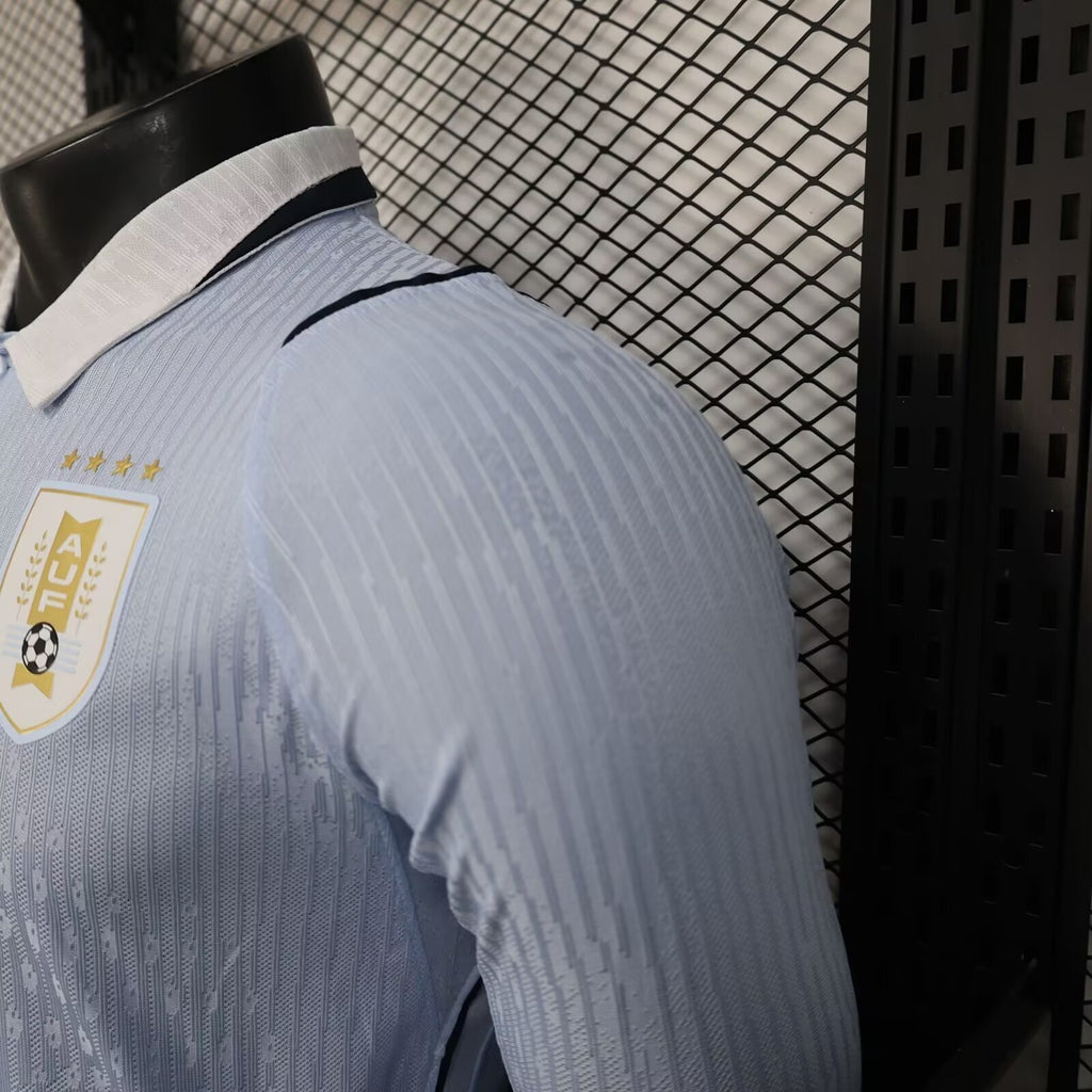 2026 Uruguay Home Player Version Long sleeves