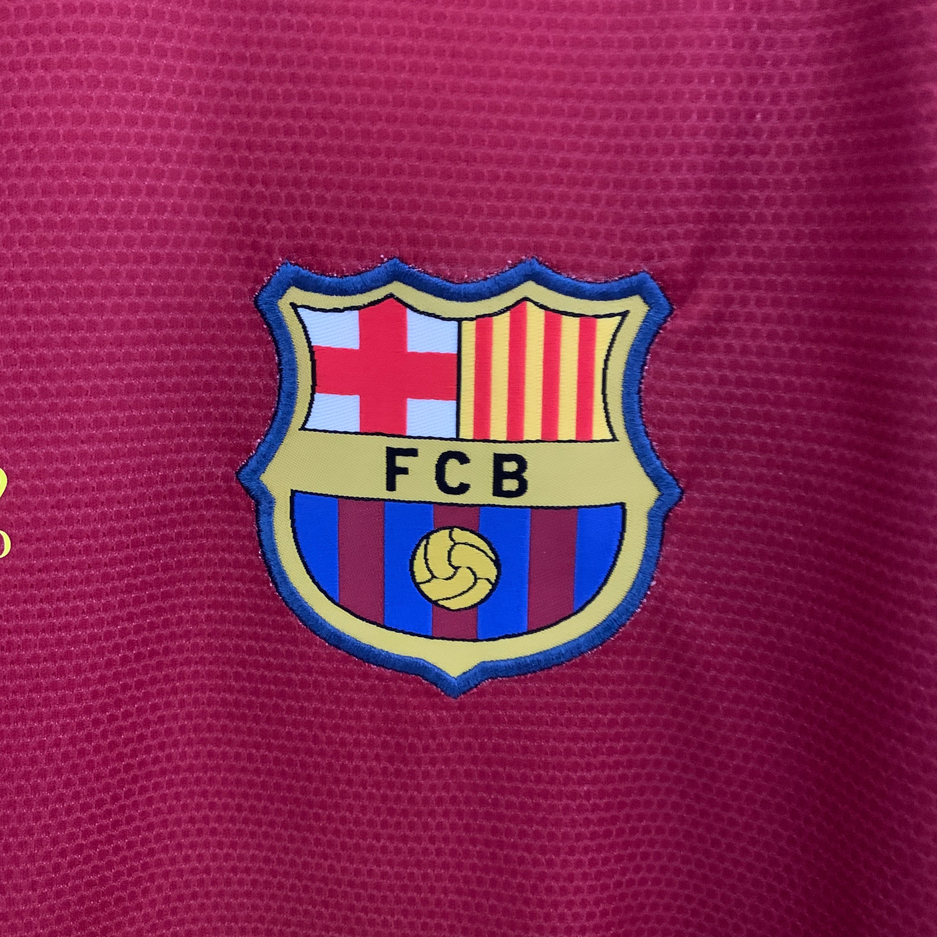 2008-09 Barcelona Champions League home Long Sleeve