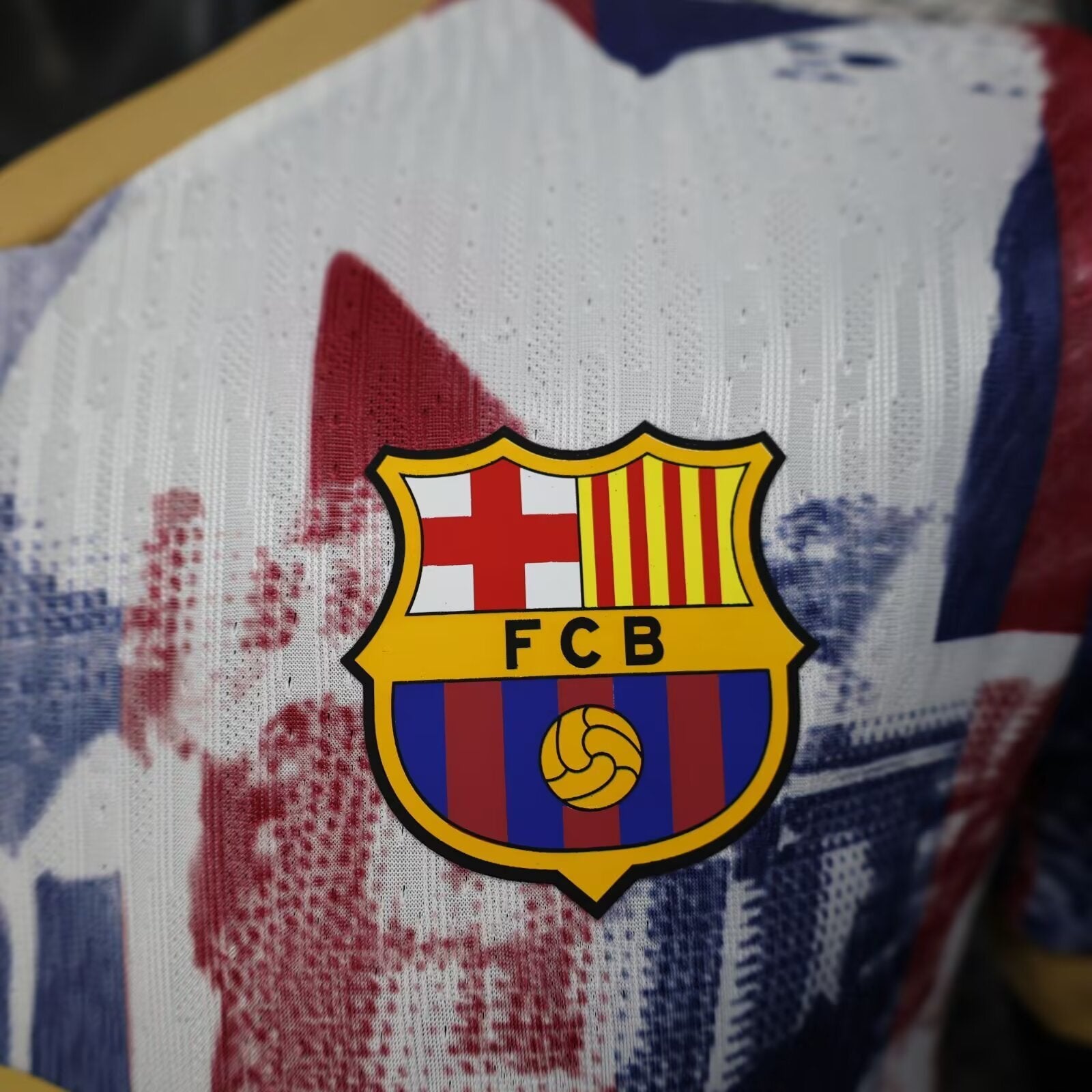 2025-26 Barcelona Red Blue White Special Player Version