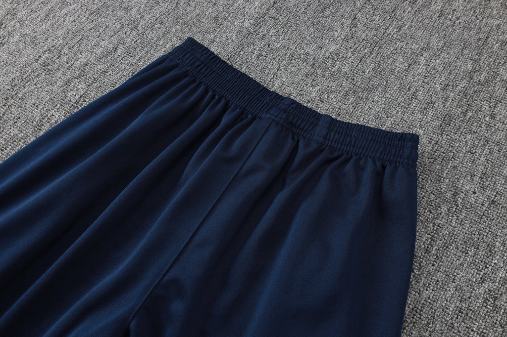 2025-26 Real Madrid Long zipper Light green training suit