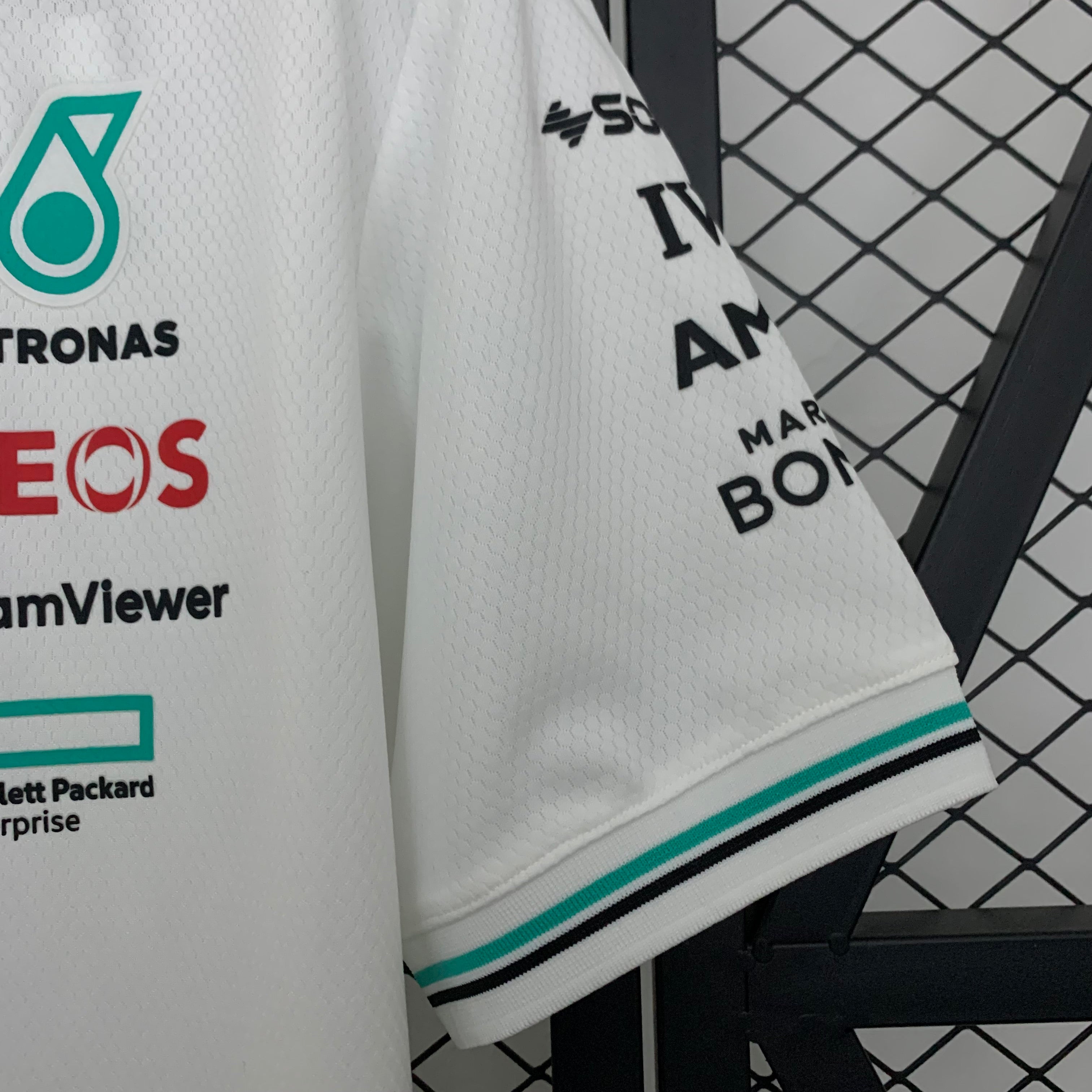 2025 F1 Formula One Racing Suit Mercedes White Size S-5XL