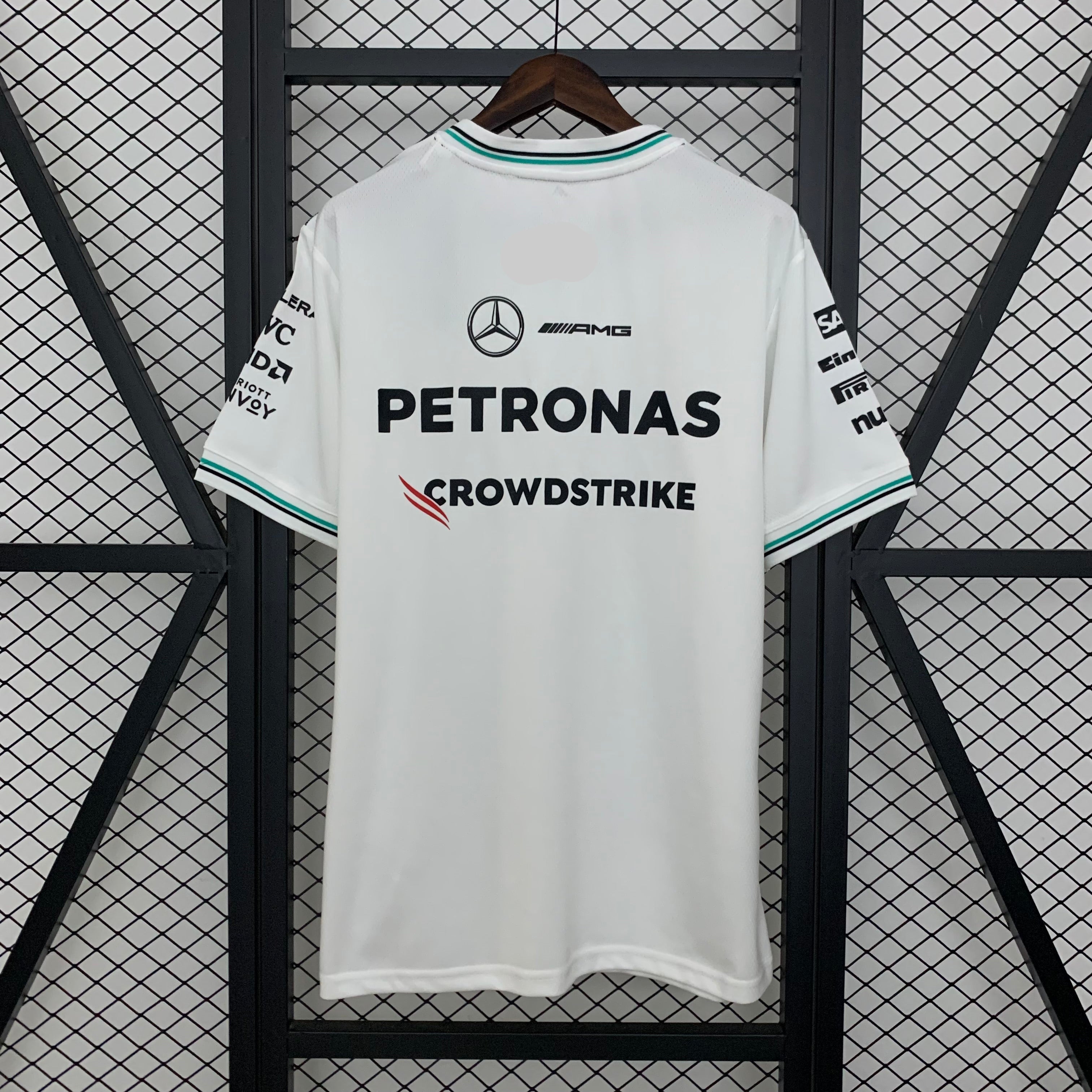 2025 F1 Formula One Racing Suit Mercedes White Size S-5XL