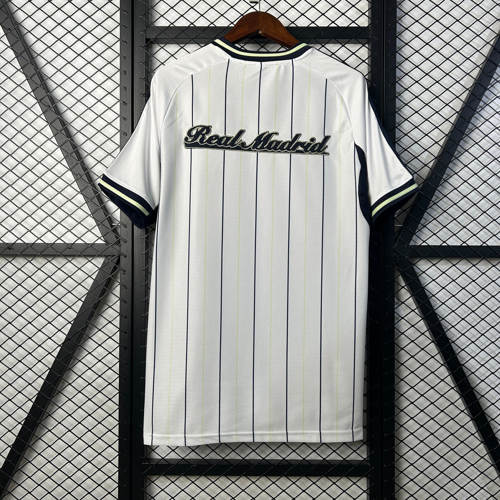 2025-26 Real Madrid Baseball uniform S-4XL