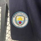 Pantalón corto negro del Manchester City 2025-26