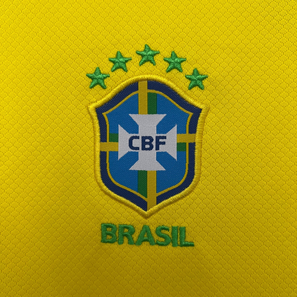 2025-26 Brazil Home KIDS SIZE 16-28