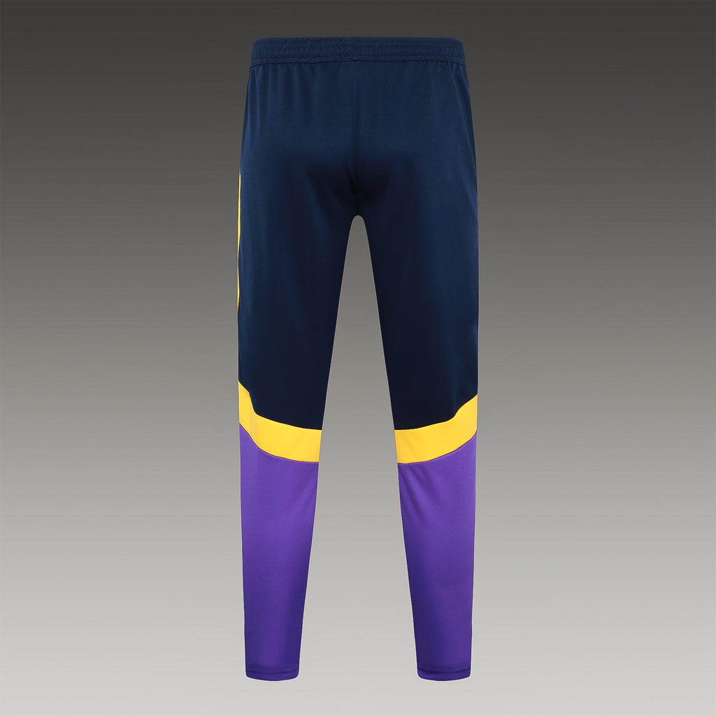 2024-25 Real Madrid Bule-Purple Training Suit Kit Long zipper