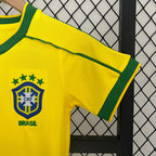 1998 Brazil Home Retro KIDS SIZE 16-28