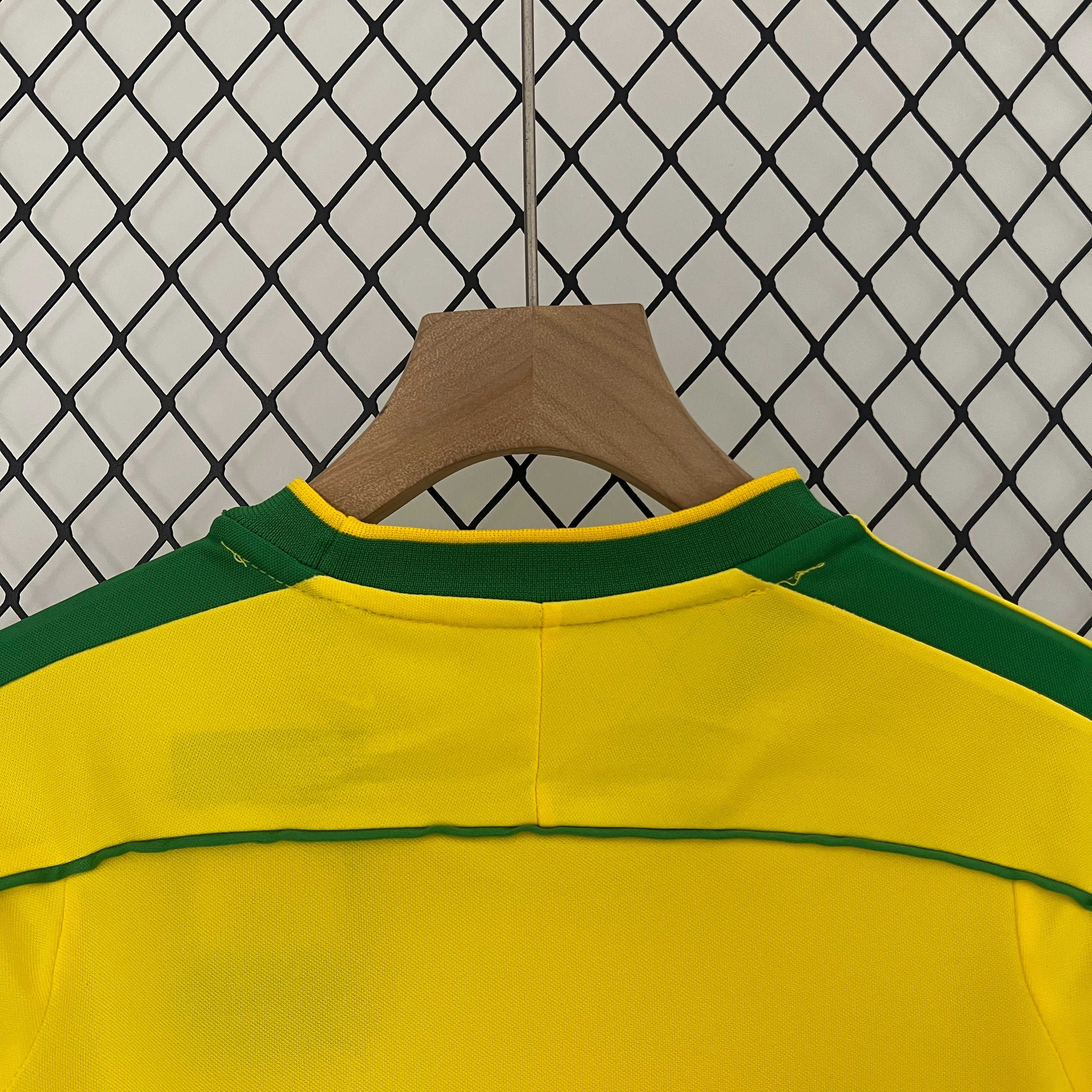 1998 Brazil Home Retro KIDS SIZE 16-28