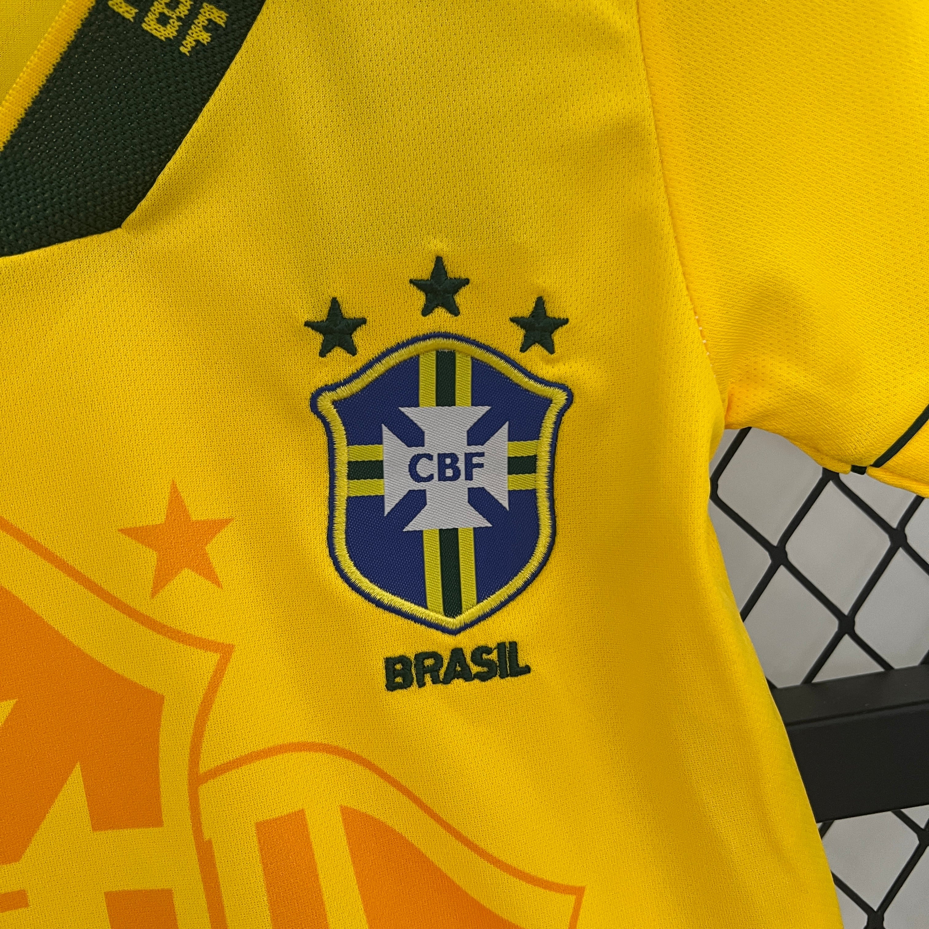 1993-94 Brazil Home Retro KIDS SIZE 16-28