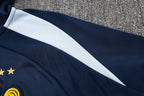 2024-25 French royal blue hat training suit