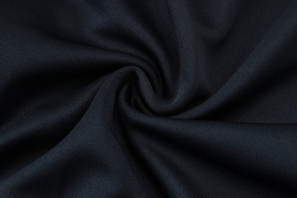 2025-26 Real Madrid Long zipper Dark gray (light pink text) training suit