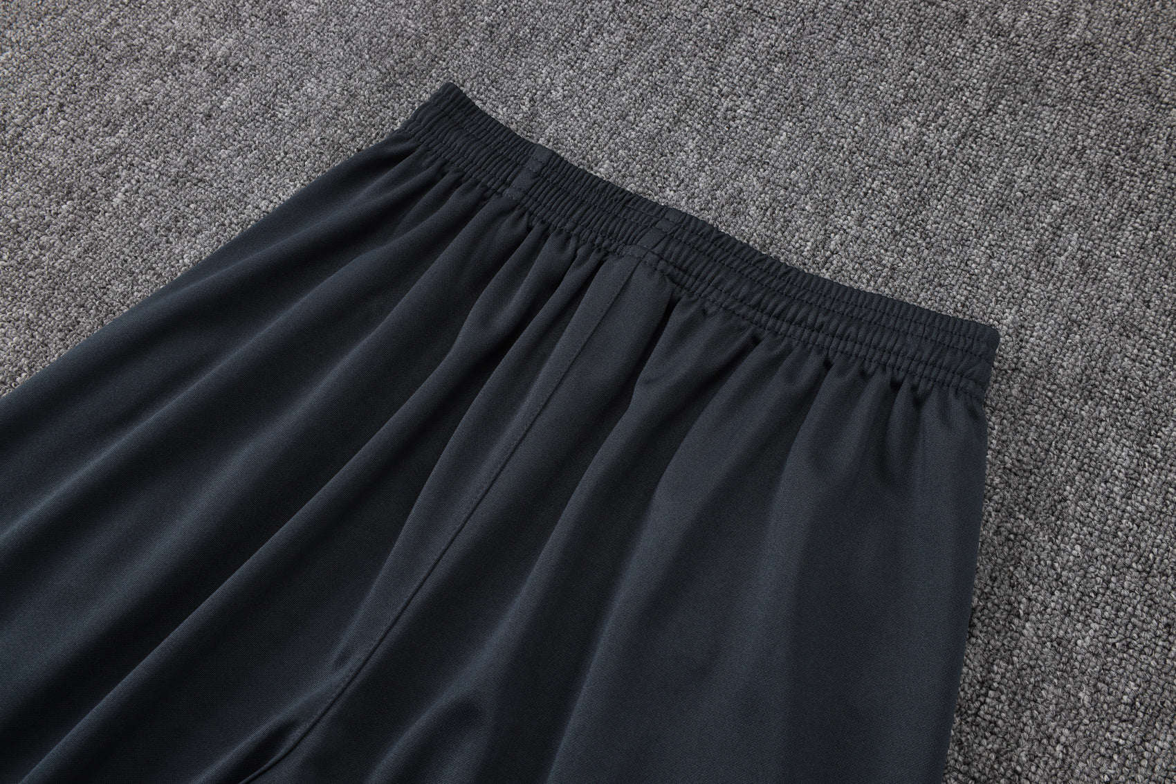 2025-26 Real Madrid Long zipper Dark gray (light pink text) training suit