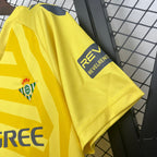 2025-26 Real Betis Goalkeeper Yellow Fan Version