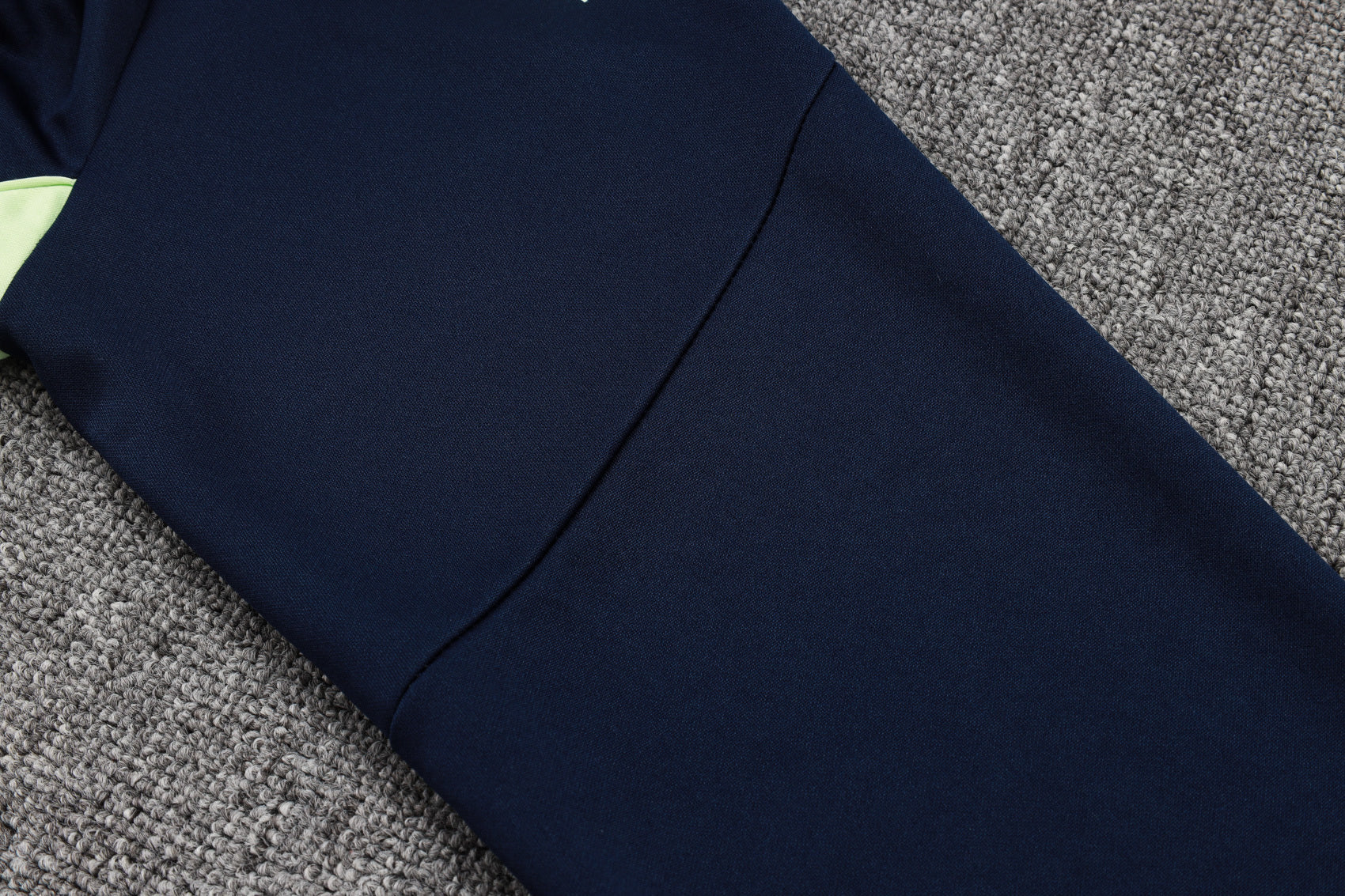 2025-26 Real Madrid Long zipper Blue training suit Adults Or Children