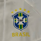 Chaqueta cortavientos blanca Brasil 2024-25