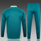 2024-25 Italienischer Trainingsanzug in Dunkelgrün