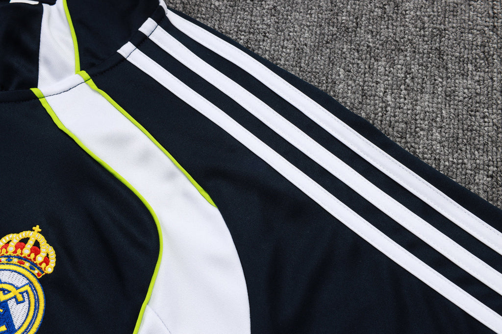 2025-26 Real Madrid Black Green training suit