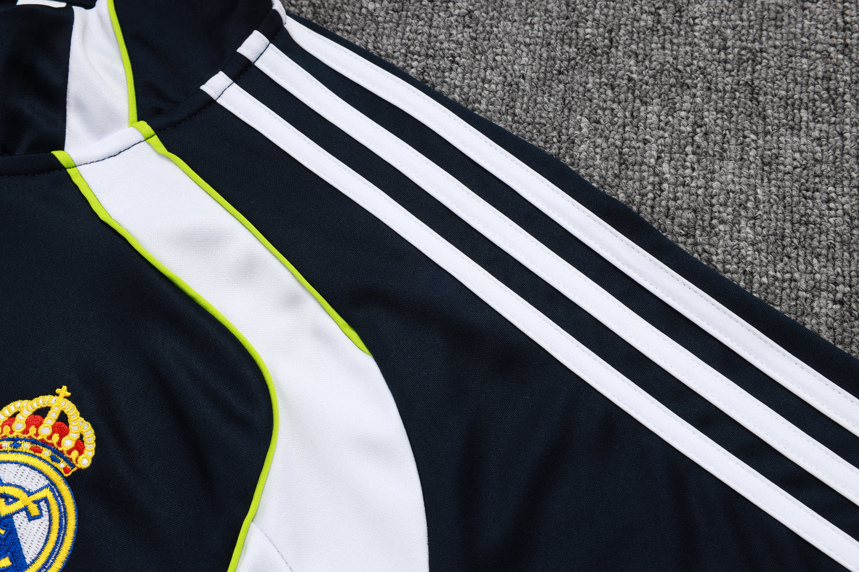 2025-26 Real Madrid Black Green training suit