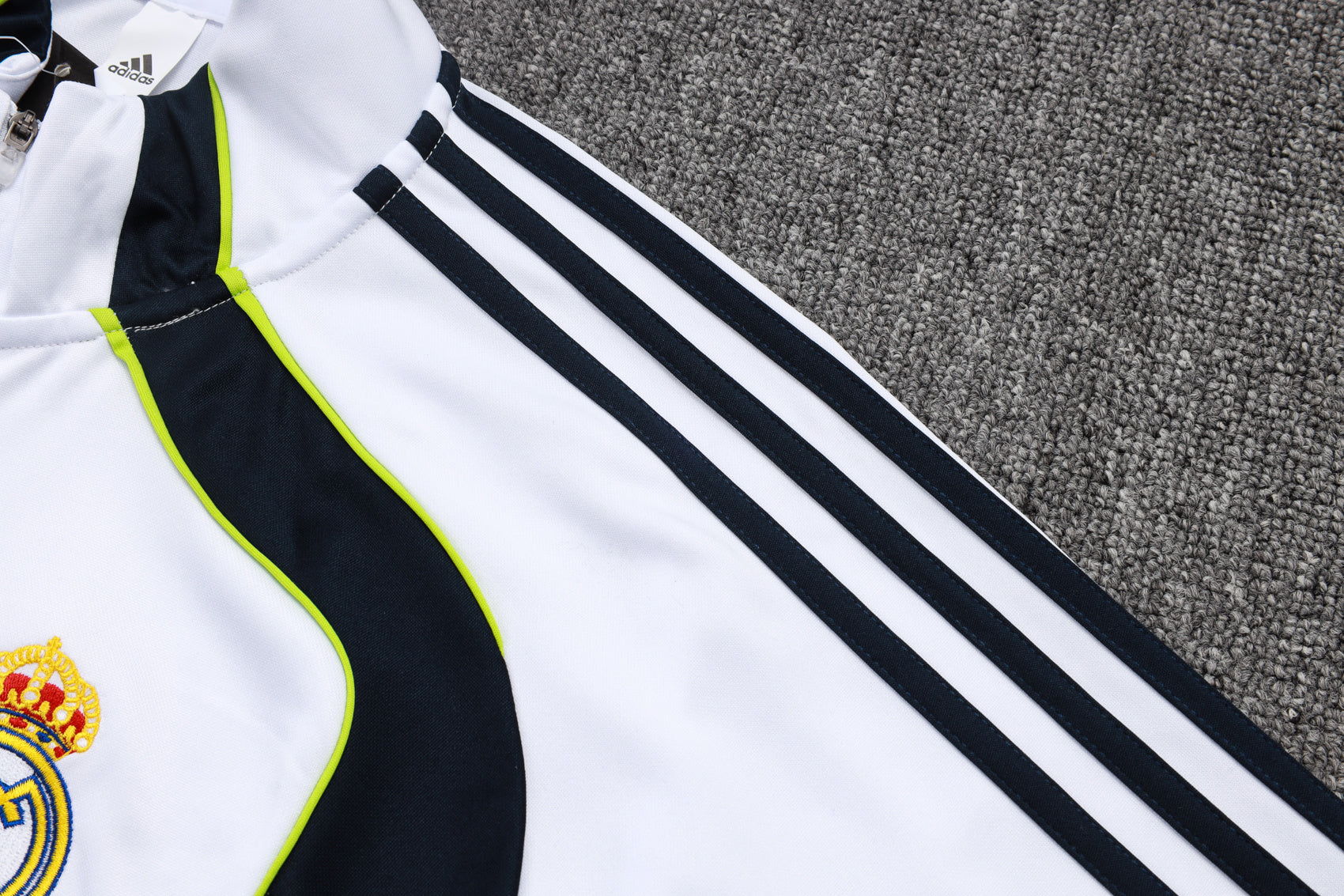 2025-26 Real Madrid White Green training suit