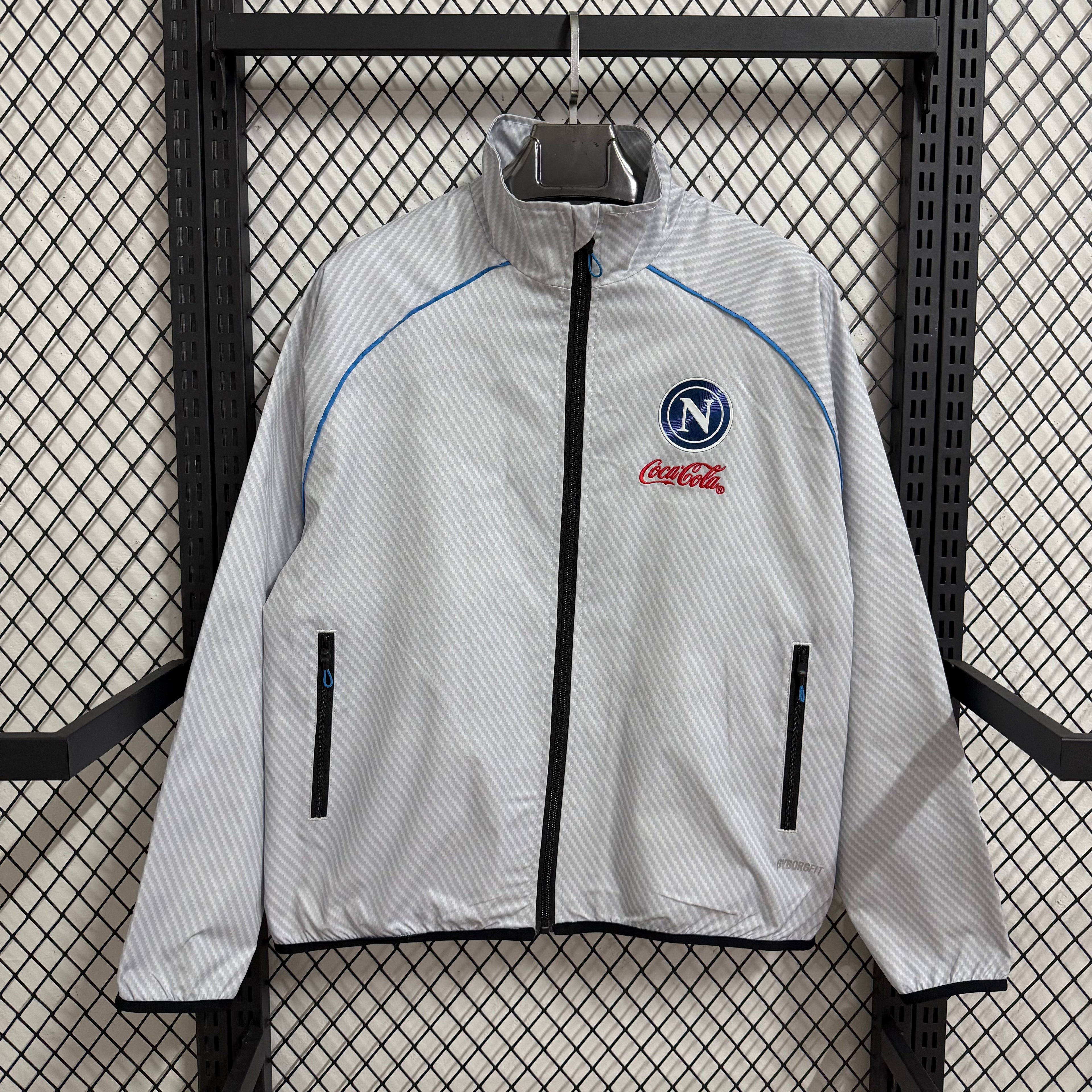 2026 Napoli White Windbreaker