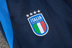 Traje de entrenamiento con gorra azul real de Italia 2024-25
