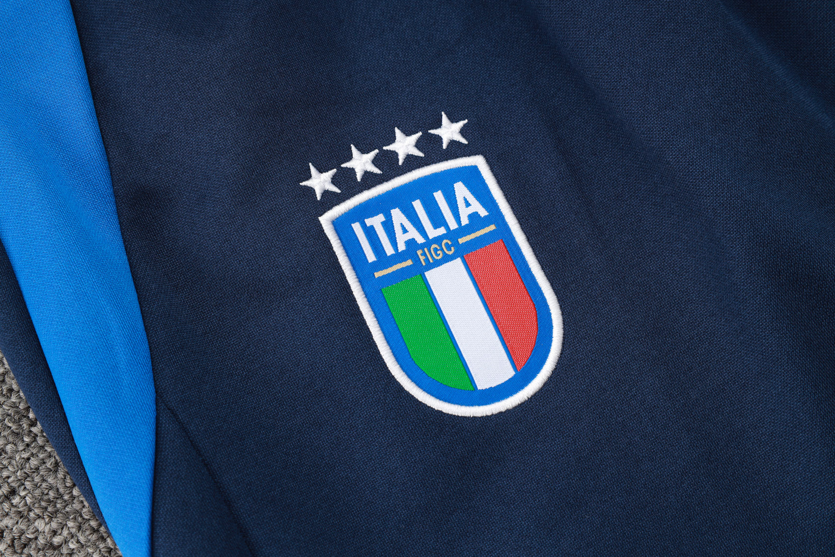 2024-25 Italy Royal Blue Hat Training Suit