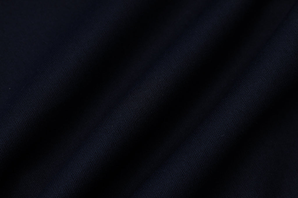 2025-26 Real Madrid Dark blue Long zippered training suit with hood