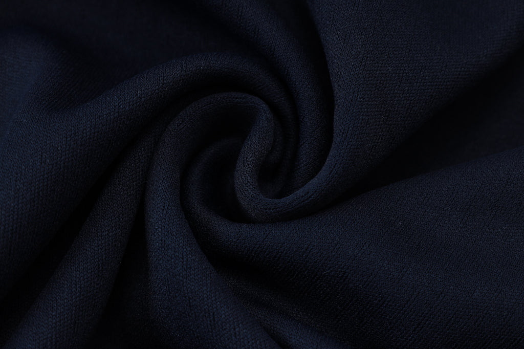 2025-26 Real Madrid Dark blue Long zippered training suit with hood