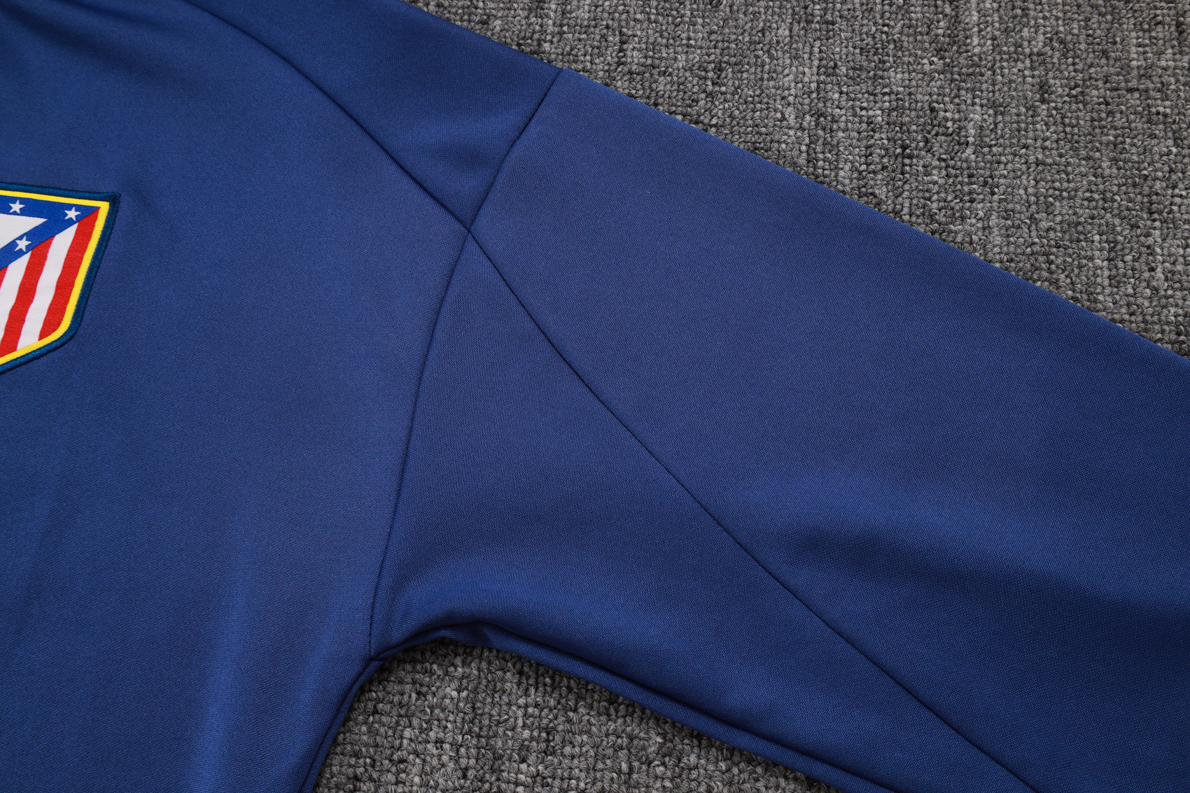 2025-26 Atletico Madrid Blue Long zipper training suit