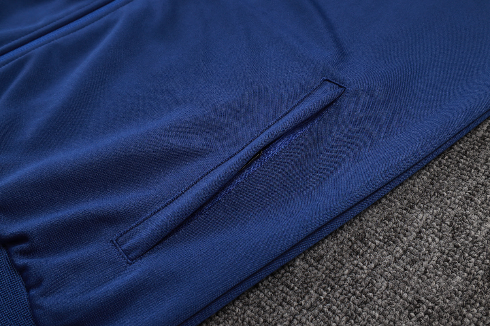 2025-26 Atletico Madrid Blue Long zipper training suit