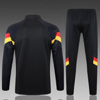2024-25 German Black (sleeves red, yellow) training suit