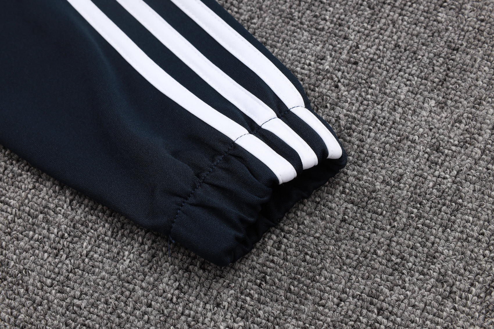 2025-26 Real Madrid Long zipper Black-Green training suit