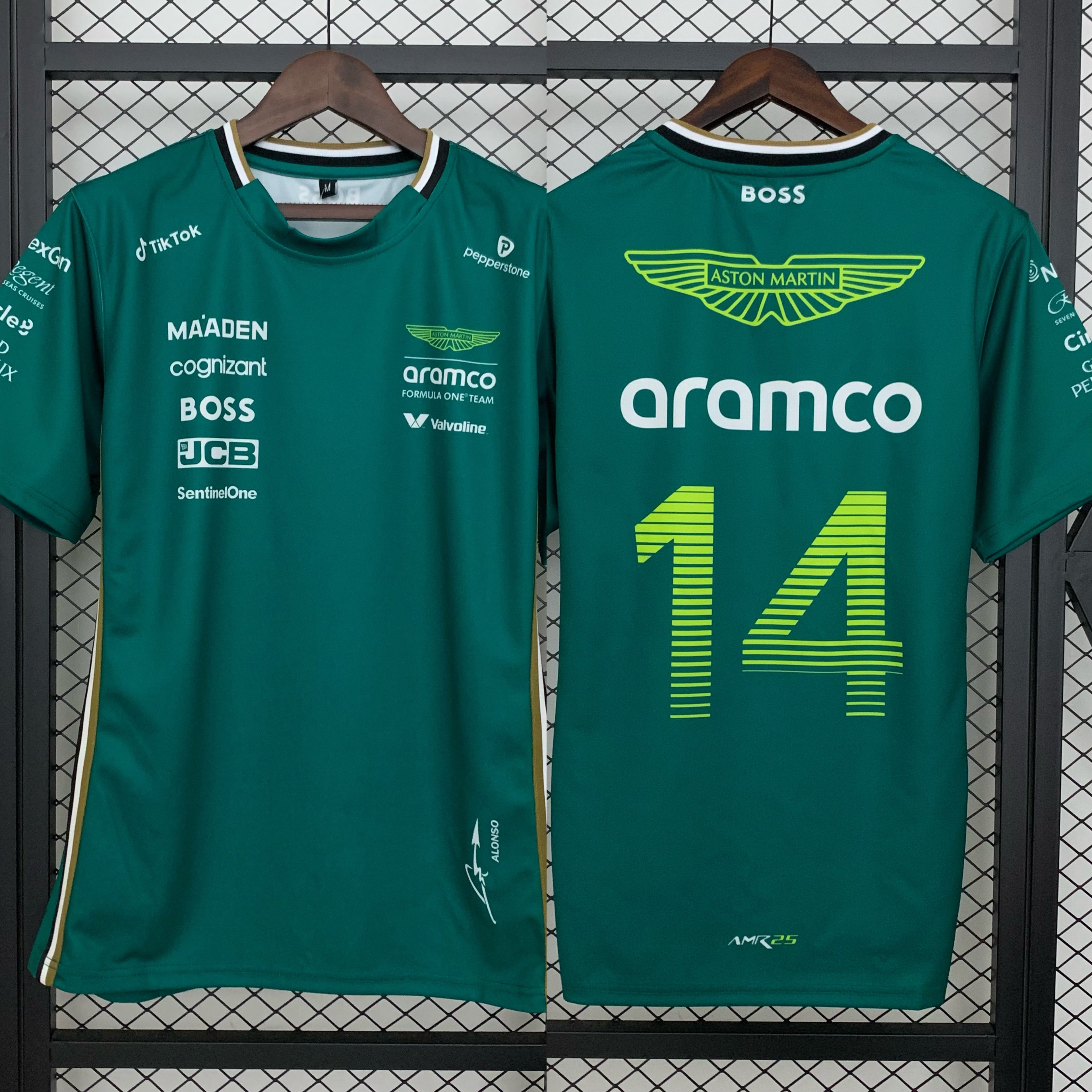 2025 F1 Formula One Racing Suit Martin Aston 14 Size S-5XL