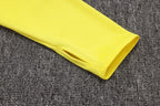 2025-26 Real Madrid Dark gray (yellow sleeves) Training Suit