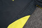 2025-26 Real Madrid Dark gray (yellow sleeves) Training Suit