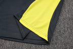 2025-26 Real Madrid Dark gray (yellow sleeves) Training Suit
