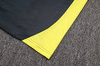 2025-26 Real Madrid Dark gray (yellow sleeves) Training Suit