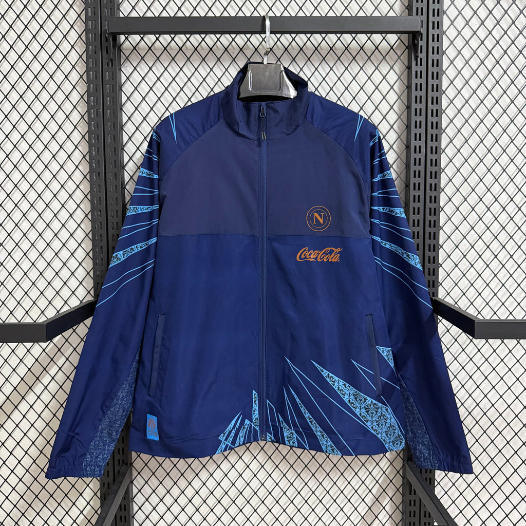 Cortavientos azul Napoli 2026-27