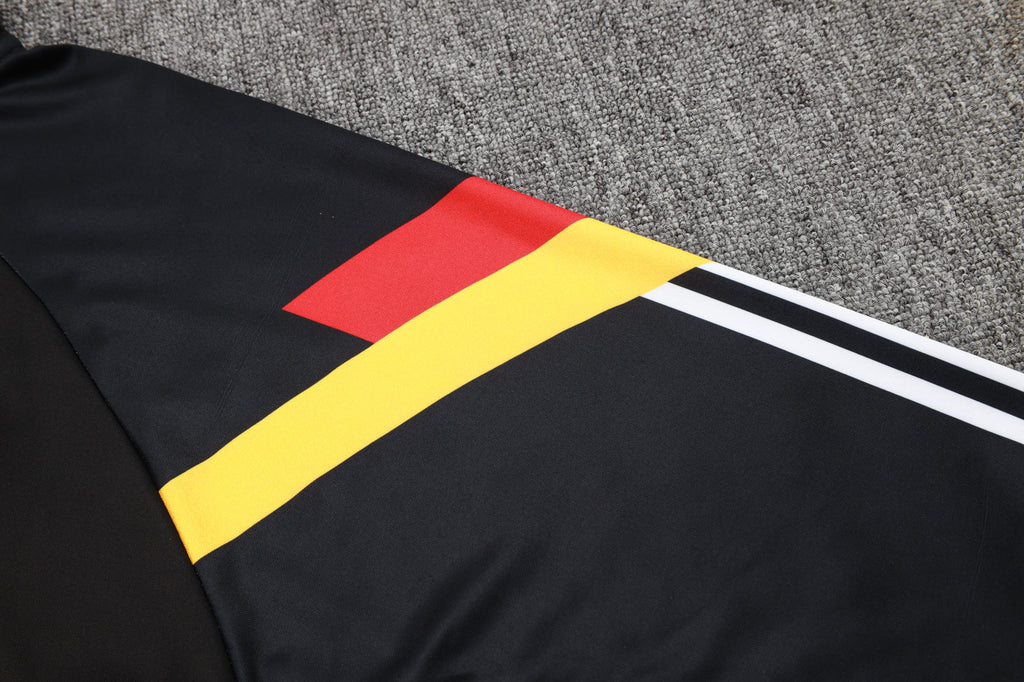 2024-25 German Black (sleeves red, yellow) training suit