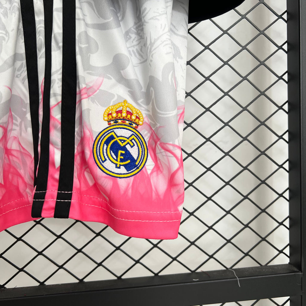2025-26 Real Madrid Black-Pink Dragon KIDS 16-28