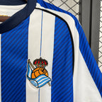 2025-26 Real Sociedad Heimversion mit Ventilator