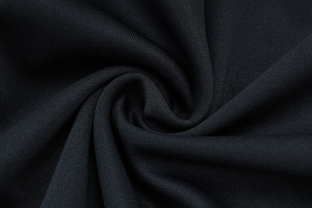 2025-26 Real Madrid Long zipper Dark gray (yellow sleeves) training suit