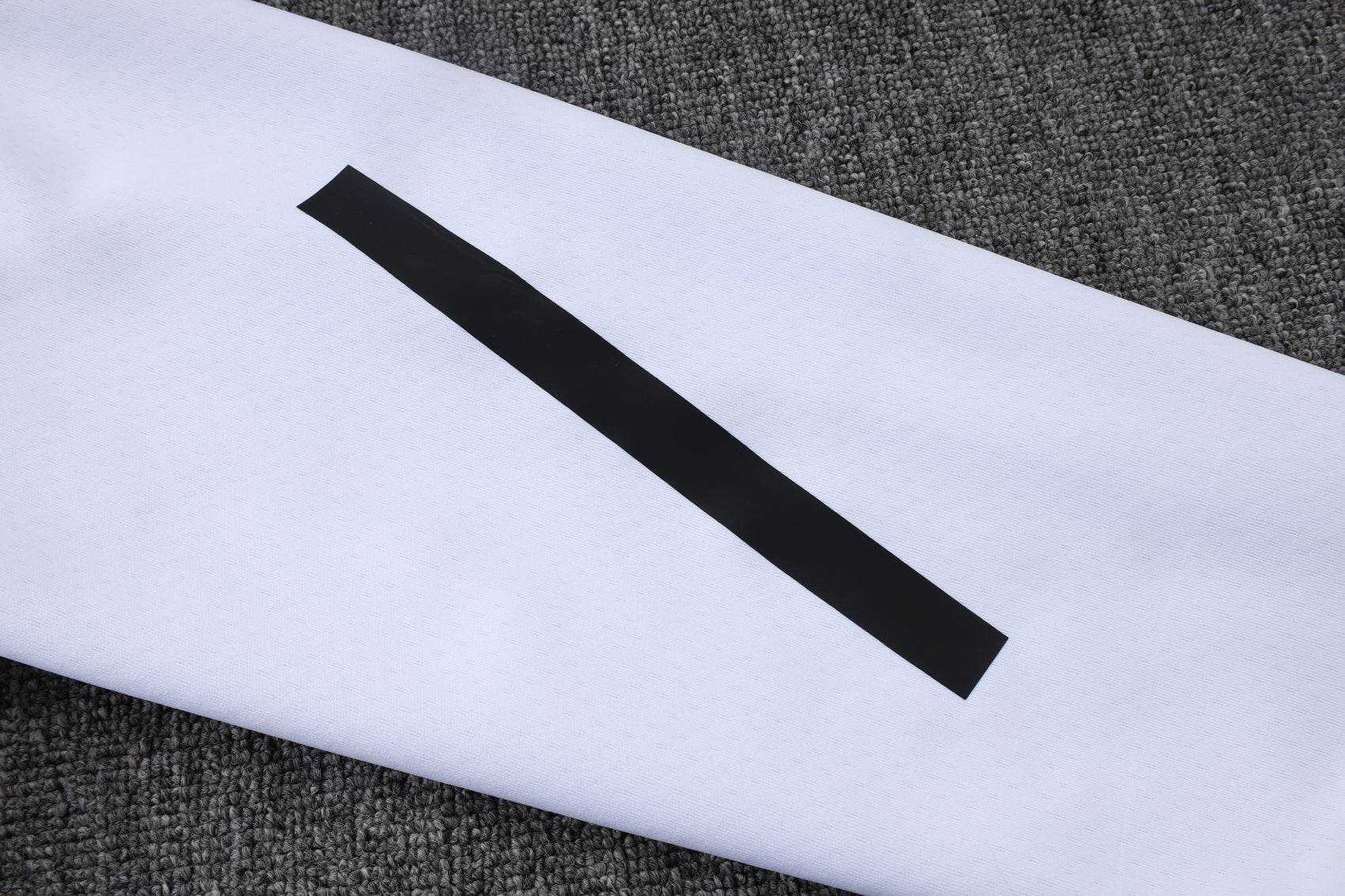 2025-26 Juventus White Long zippered training suit with hood